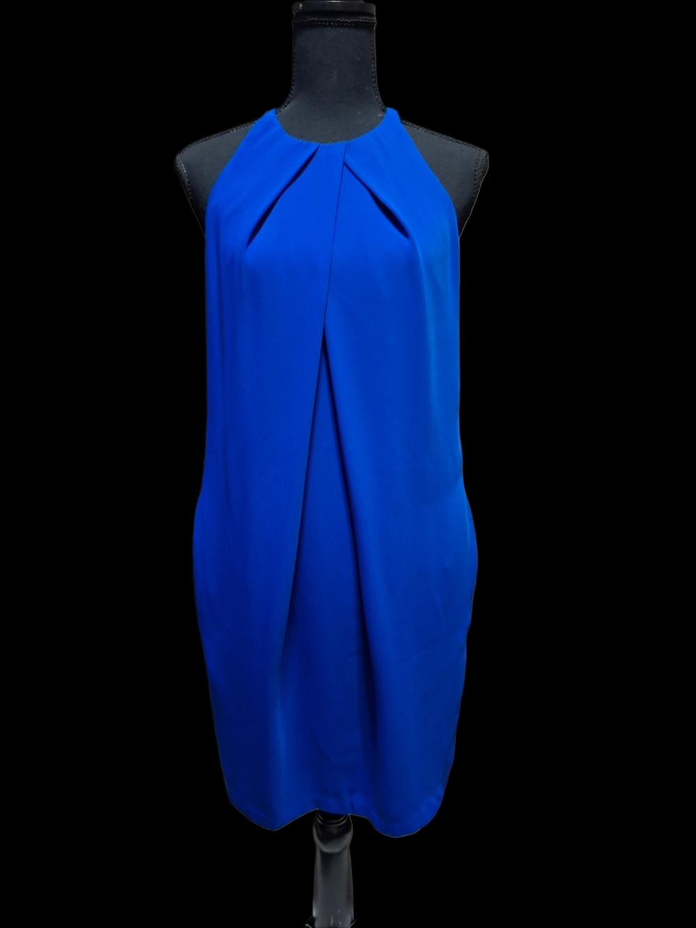 Lauren Ralph Lauren Royal Blue Halter Dress